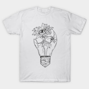 sunflower art T-Shirt